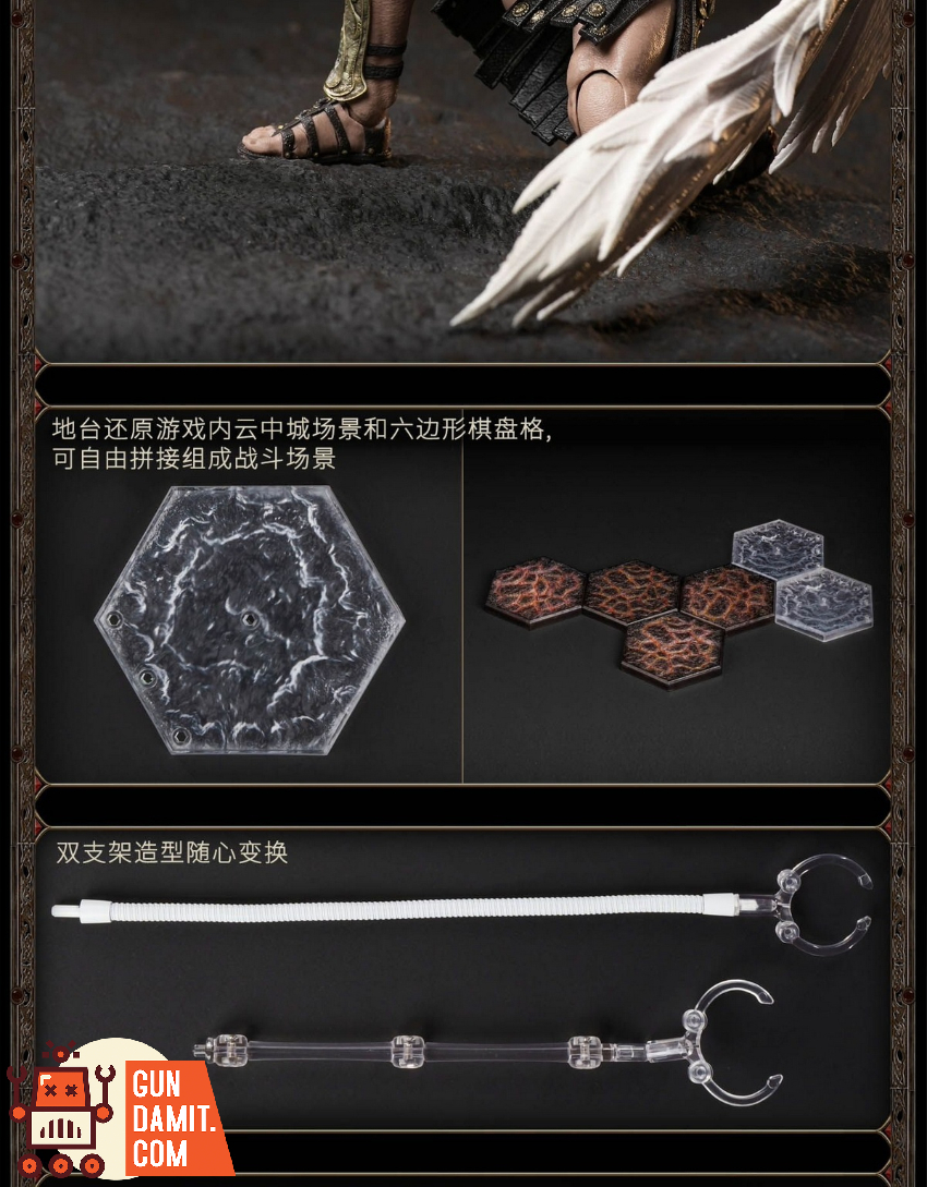 RongHuan Modesl 1/12 FTM3-01D Heroes of Might and Magic III Archangel Deluxe Ver. - View 14 RongHuan Modesl 1/12 FTM3-01D Heroes of Might and Magic III Archangel Deluxe Ver. - View 14