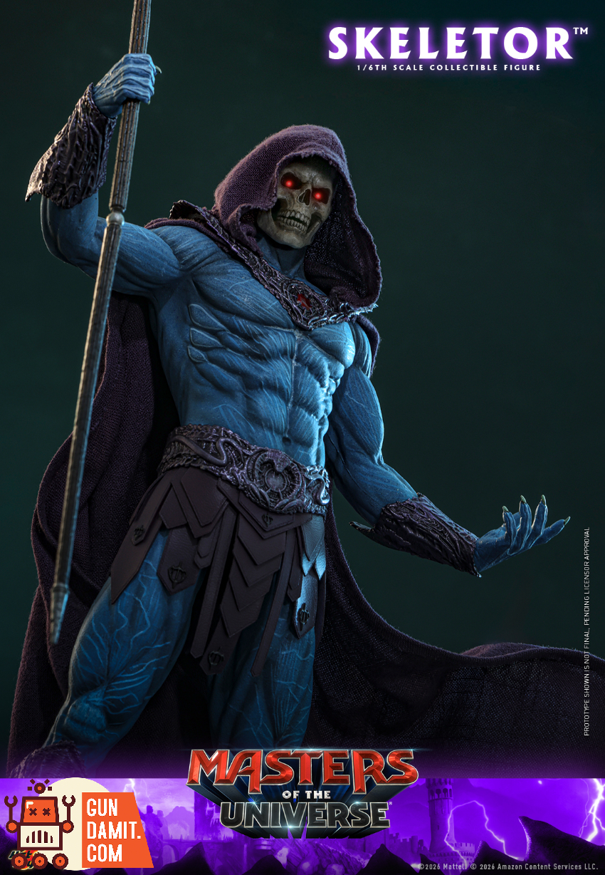 HotToys 1/6 MMS889 Masters of the Universe 2026 Skeletor - View 4 HotToys 1/6 MMS889 Masters of the Universe 2026 Skeletor - View 4