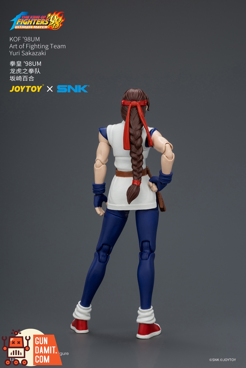 JoyToy JT04605 1/18 SNK KOF'98UM Art of Fighting Team Yuri Sakazaki - View 3 JoyToy JT04605 1/18 SNK KOF'98UM Art of Fighting Team Yuri Sakazaki - View 3