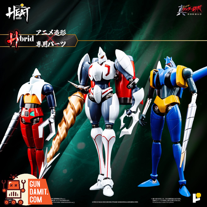 Pose+ Metal Heat Series Shin Getter 2 (Getter Robo Armageddon Ver.) - View 2 Pose+ Metal Heat Series Shin Getter 2 (Getter Robo Armageddon Ver.) - View 2