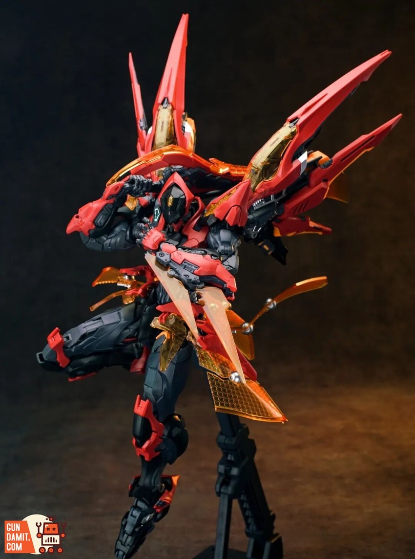 Animester Honor of Kings Kai Crimson Sky Armor Plastic Kit - View 88 Animester Honor of Kings Kai Crimson Sky Armor Plastic Kit - View 88