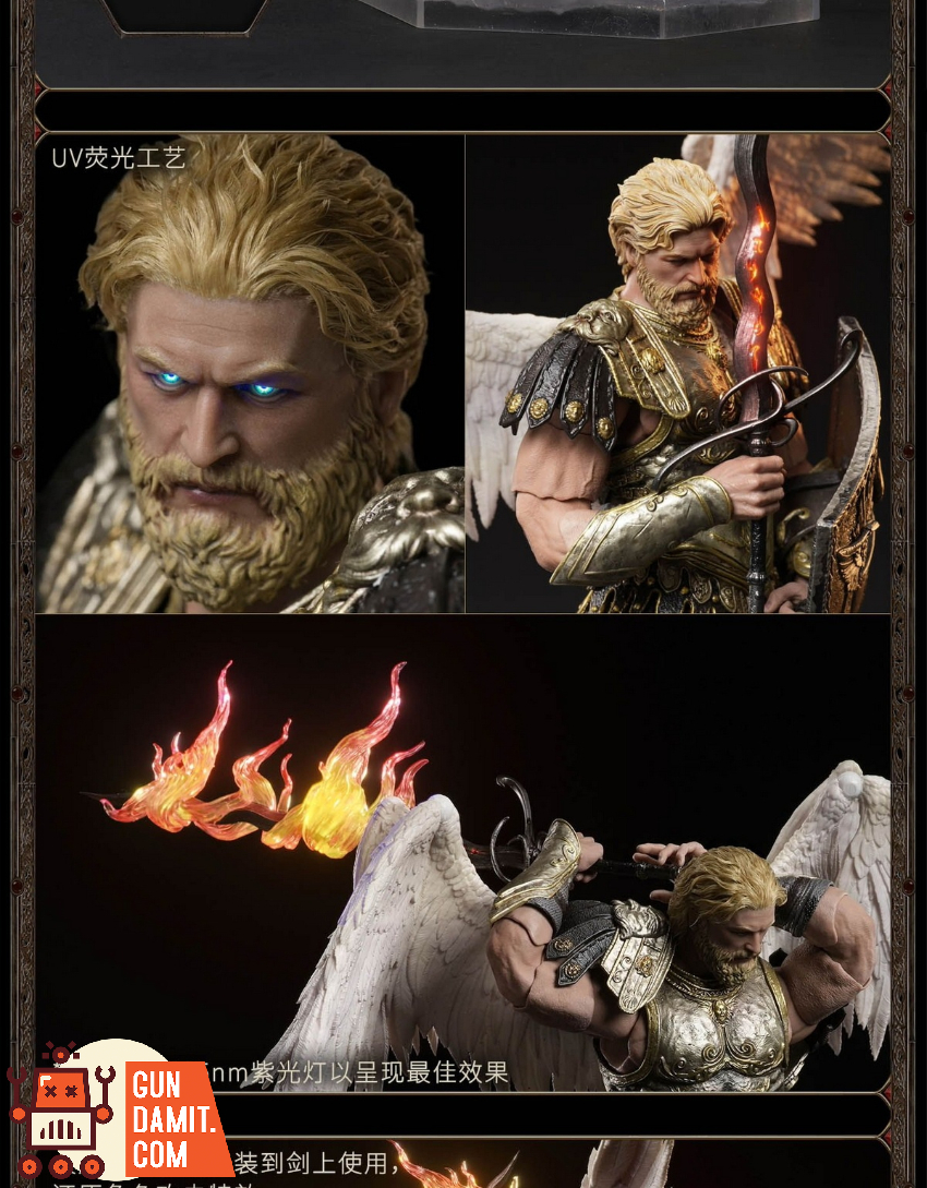 RongHuan Modesl 1/12 FTM3-01D Heroes of Might and Magic III Archangel Deluxe Ver. - View 12 RongHuan Modesl 1/12 FTM3-01D Heroes of Might and Magic III Archangel Deluxe Ver. - View 12