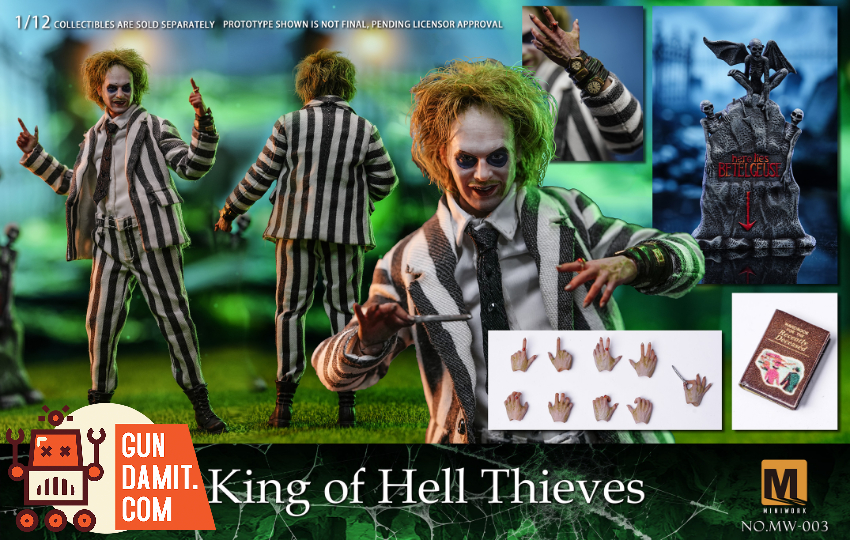Miniwork 1/12 MW-003 King of Hell Thieves - View 2 Miniwork 1/12 MW-003 King of Hell Thieves - View 2