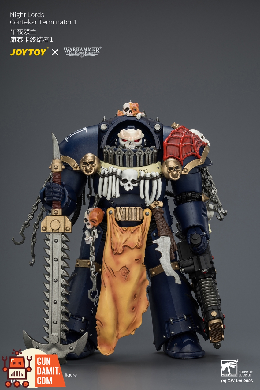 JoyToy JT04568 1/18 Warhammer The Horus Heresy Night Lords Contekar Terminator 1 - View 1 JoyToy JT04568 1/18 Warhammer The Horus Heresy Night Lords Contekar Terminator 1 - View 1