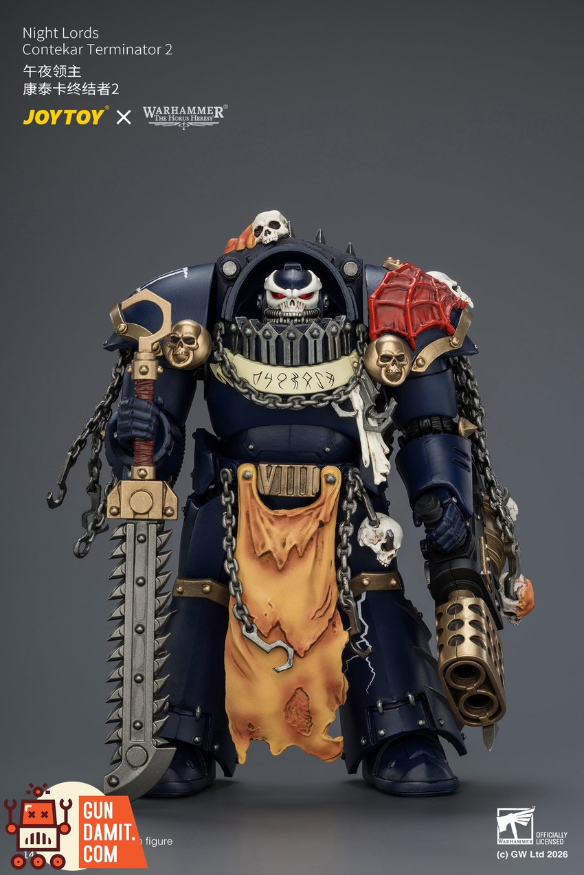 JoyToy JT04575 1/18 Warhammer The Horus Heresy Night Lords Contekar Terminator 2 - View 2 JoyToy JT04575 1/18 Warhammer The Horus Heresy Night Lords Contekar Terminator 2 - View 2