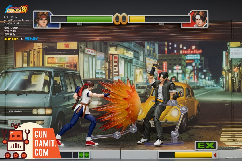 JoyToy JT04605 1/18 SNK KOF'98UM Art of Fighting Team Yuri Sakazaki - View 10 JoyToy JT04605 1/18 SNK KOF'98UM Art of Fighting Team Yuri Sakazaki - View 10