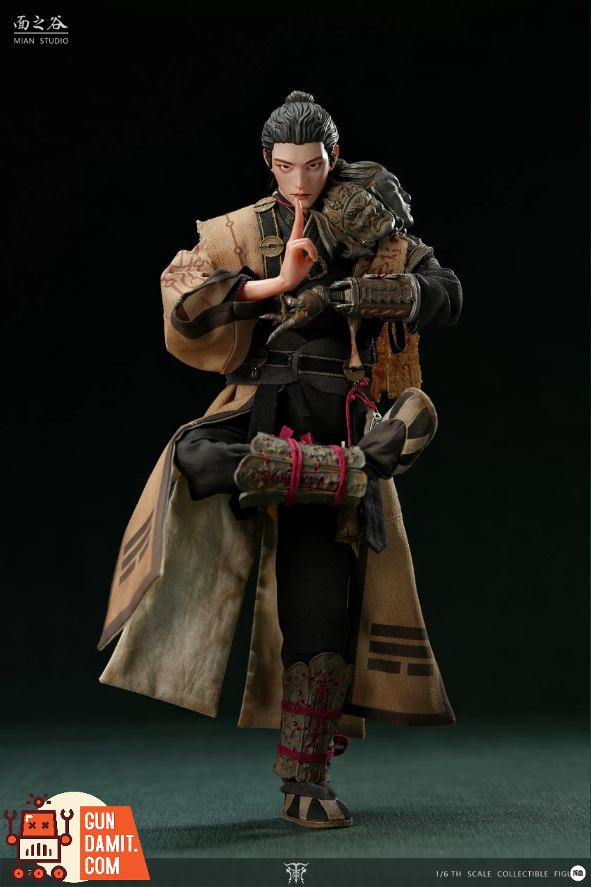 Mian Studio 1/6 Hua Gu Bu Yi Soul Ferryman Yellow Version - View 8 Mian Studio 1/6 Hua Gu Bu Yi Soul Ferryman Yellow Version - View 8