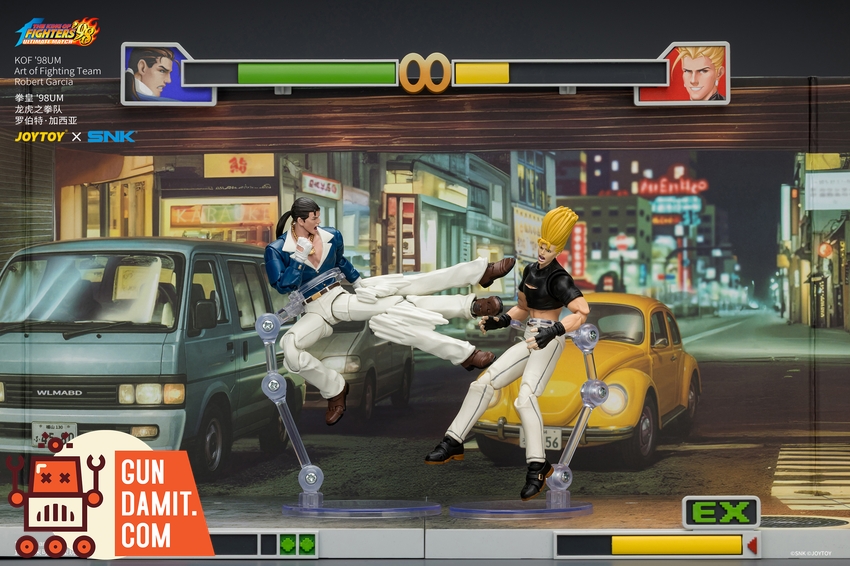 JoyToy JT04599 1/18 SNK KOF'98UM Art of Fighting Team Robert Garcia - View 11 JoyToy JT04599 1/18 SNK KOF'98UM Art of Fighting Team Robert Garcia - View 11