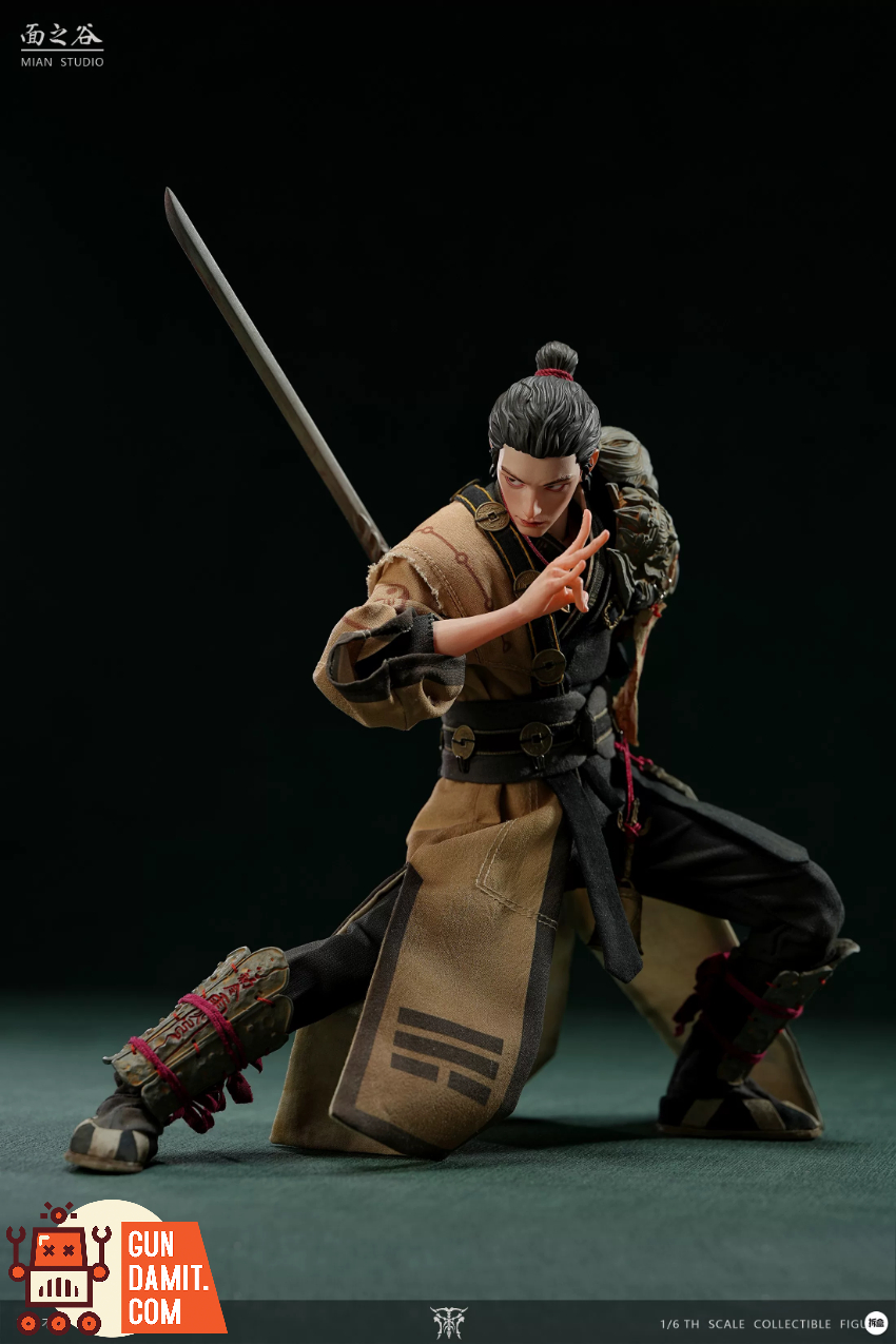 Mian Studio 1/6 Hua Gu Bu Yi Soul Ferryman Yellow Version - View 9 Mian Studio 1/6 Hua Gu Bu Yi Soul Ferryman Yellow Version - View 9