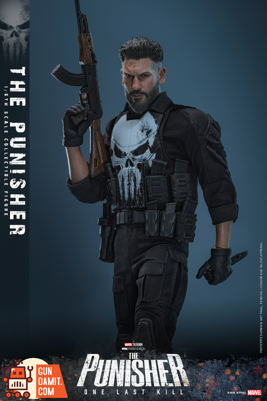 Hot Toys 1/6 TMS190 One Last Kill The Punisher - View 11 Hot Toys 1/6 TMS190 One Last Kill The Punisher - View 11
