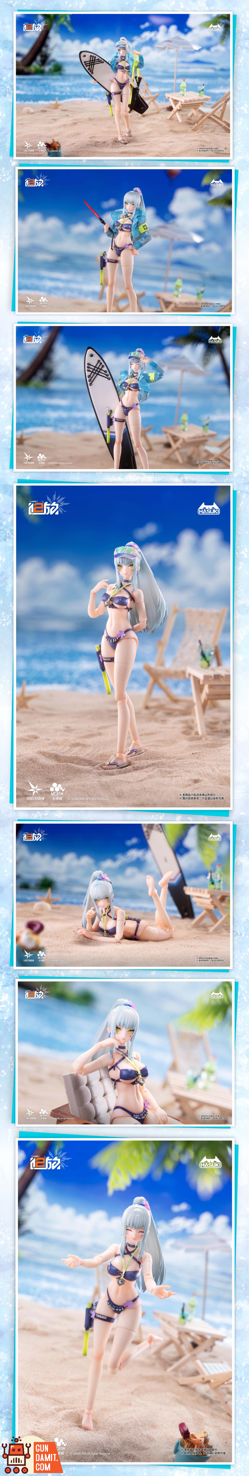 HASUKI 1/12 PA013 Pocket Art Series Girls' Frontline 2: Exilium Klukai Standard Version - View 2 HASUKI 1/12 PA013 Pocket Art Series Girls' Frontline 2: Exilium Klukai Standard Version - View 2