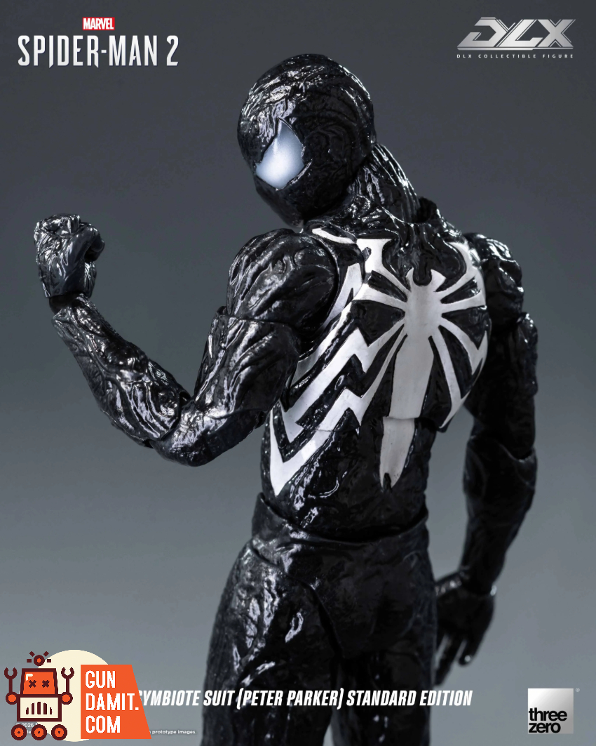 Threezero 3Z0966 Marvel’s Spider-Man 2 DLX Spider-Man Symbiote Suit (Peter Parker) Standard Ver. - View 4 Threezero 3Z0966 Marvel’s Spider-Man 2 DLX Spider-Man Symbiote Suit (Peter Parker) Standard Ver. - View 4