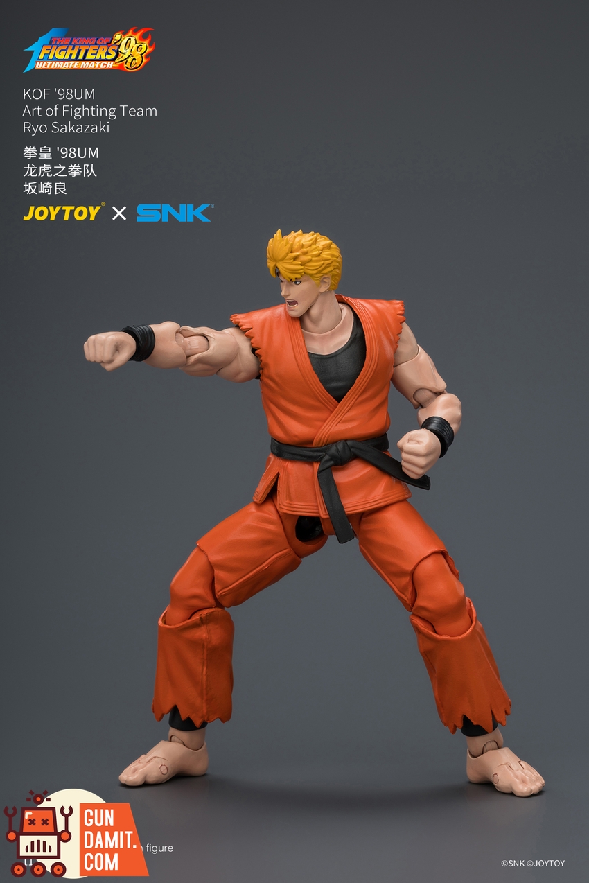 JoyToy JT04612 1/18 SNK KOF'98UM Art of Fighting Team Ryo Sakazaki - View 7 JoyToy JT04612 1/18 SNK KOF'98UM Art of Fighting Team Ryo Sakazaki - View 7
