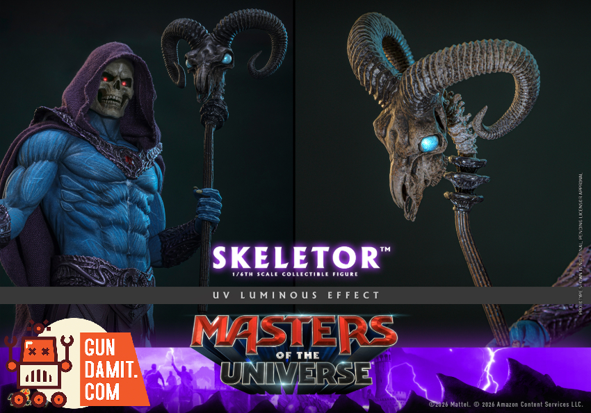 HotToys 1/6 MMS889 Masters of the Universe 2026 Skeletor - View 9 HotToys 1/6 MMS889 Masters of the Universe 2026 Skeletor - View 9