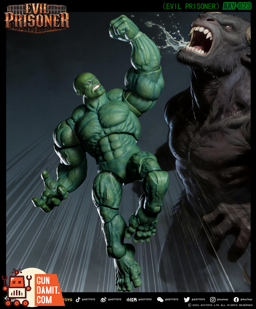 AXYTOYS AXY-023 Evil Prisoner Green Ver. - View 5 AXYTOYS AXY-023 Evil Prisoner Green Ver. - View 5