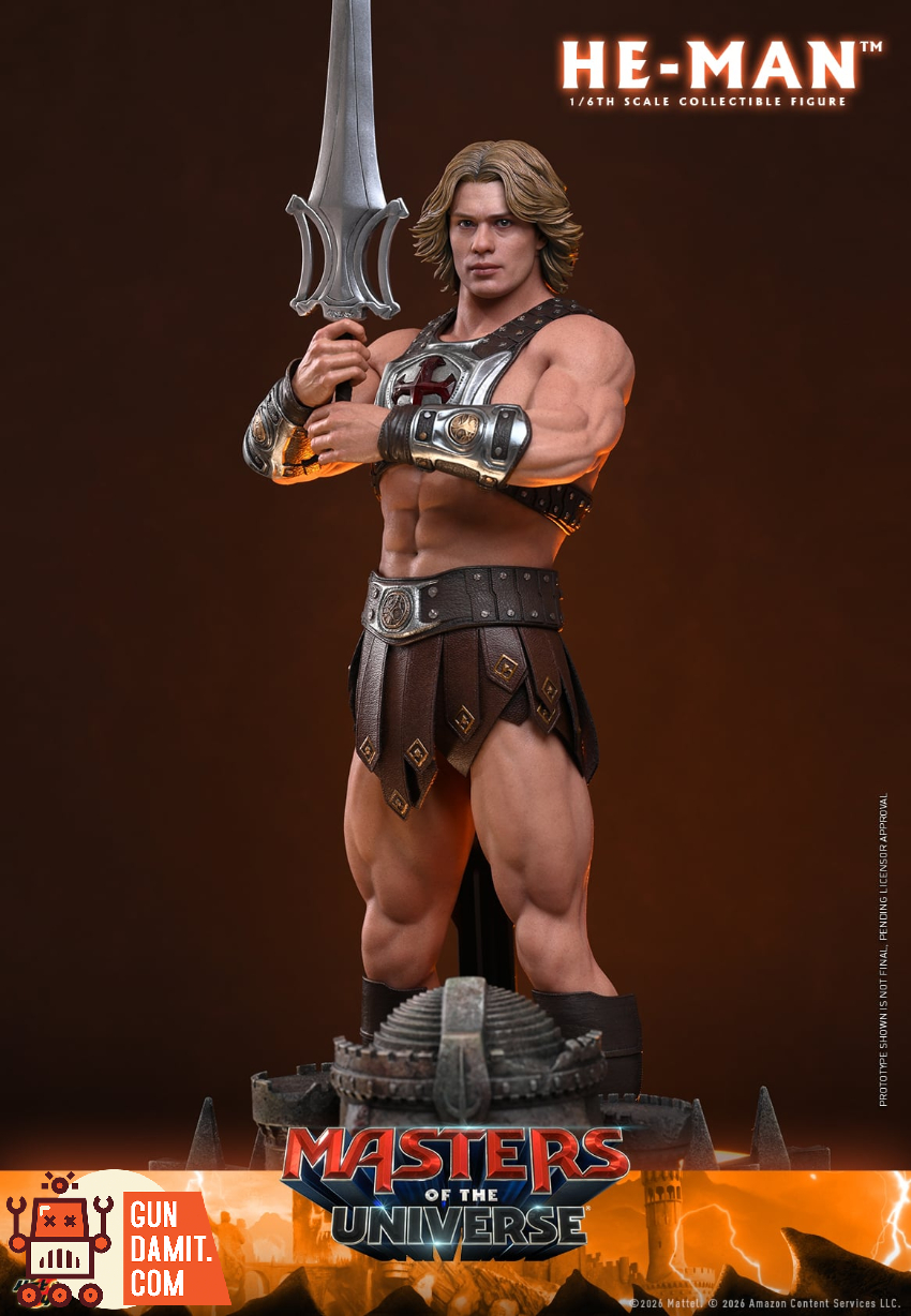 HotToys 1/6 MMS888 Masters of the Universe 2026 He-Man - View 8 HotToys 1/6 MMS888 Masters of the Universe 2026 He-Man - View 8