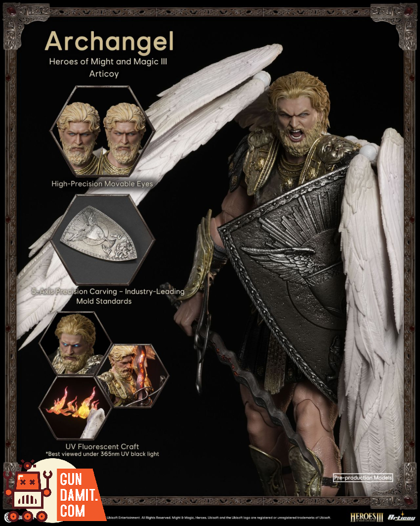 RongHuan Modesl 1/12 FTM3-01D Heroes of Might and Magic III Archangel Deluxe Ver. - View 7 RongHuan Modesl 1/12 FTM3-01D Heroes of Might and Magic III Archangel Deluxe Ver. - View 7