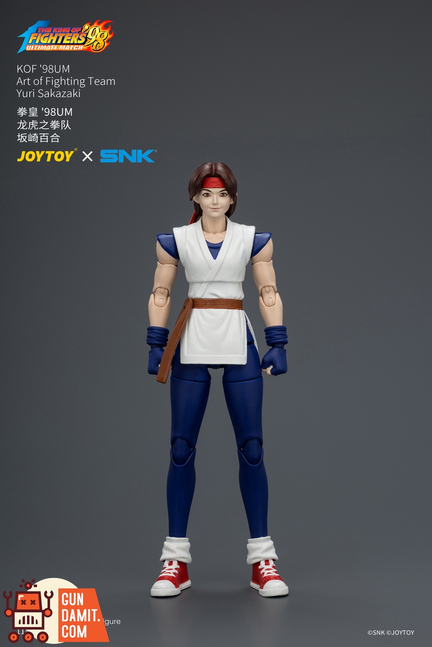 JoyToy JT04605 1/18 SNK KOF'98UM Art of Fighting Team Yuri Sakazaki - View 1 JoyToy JT04605 1/18 SNK KOF'98UM Art of Fighting Team Yuri Sakazaki - View 1