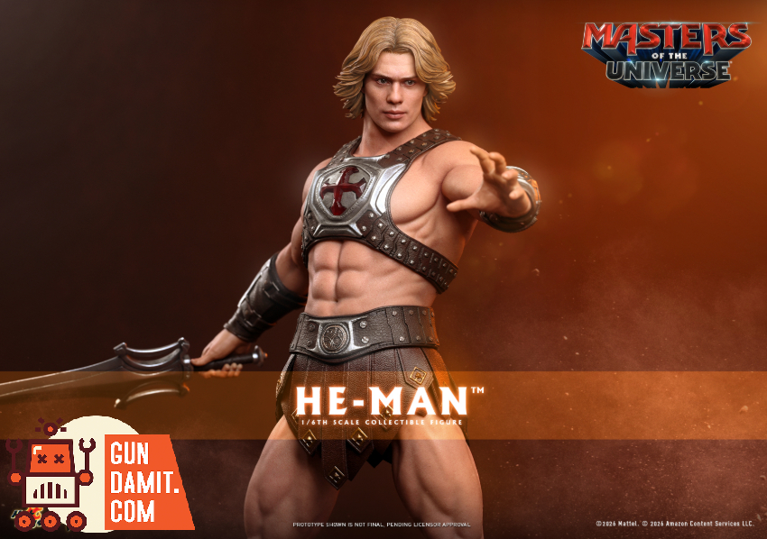 HotToys 1/6 MMS888 Masters of the Universe 2026 He-Man - View 3 HotToys 1/6 MMS888 Masters of the Universe 2026 He-Man - View 3