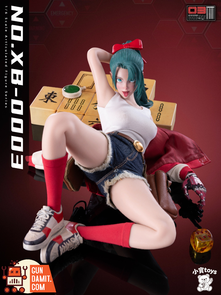 XiaoBao Toys 1/6 XB-0003 Wealth Girl Blue Hair Enchantress - View 4 XiaoBao Toys 1/6 XB-0003 Wealth Girl Blue Hair Enchantress - View 4