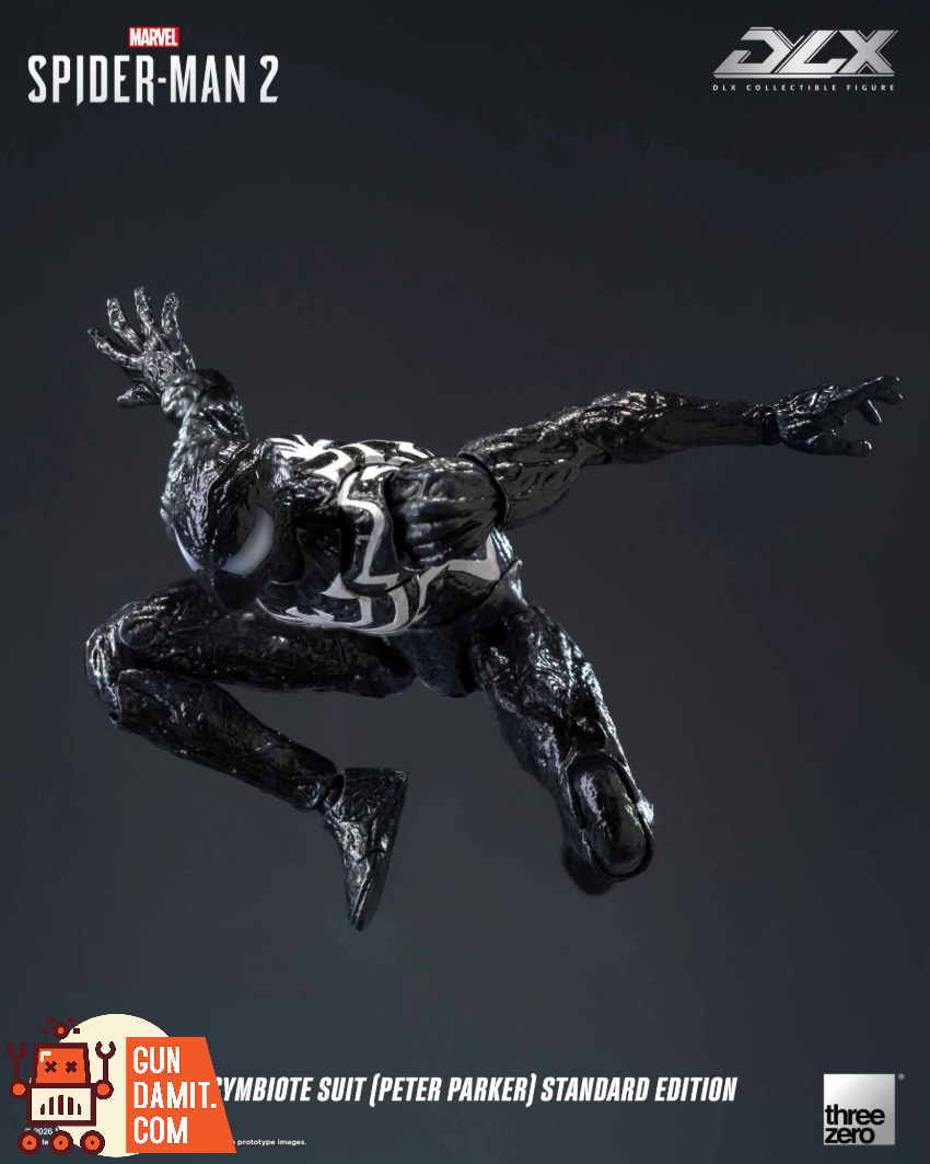 Threezero 3Z0966 Marvel’s Spider-Man 2 DLX Spider-Man Symbiote Suit (Peter Parker) Standard Ver. - View 8 Threezero 3Z0966 Marvel’s Spider-Man 2 DLX Spider-Man Symbiote Suit (Peter Parker) Standard Ver. - View 8