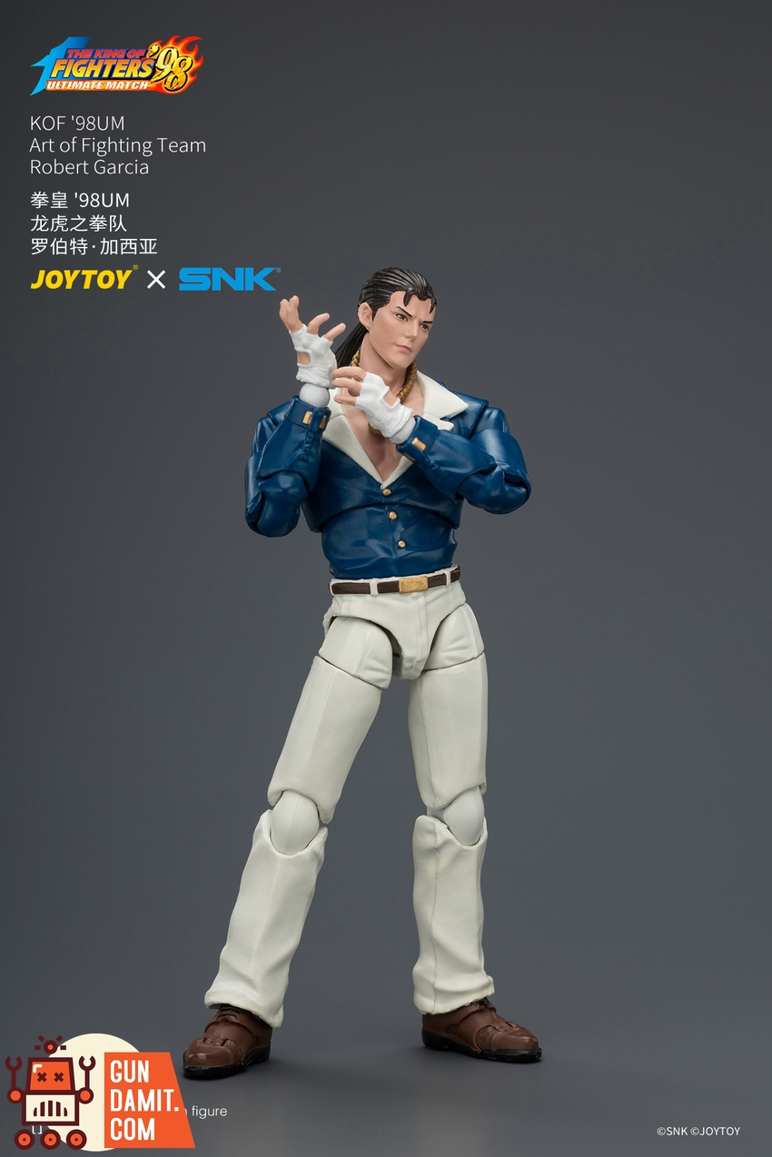 JoyToy JT04599 1/18 SNK KOF'98UM Art of Fighting Team Robert Garcia - View 2 JoyToy JT04599 1/18 SNK KOF'98UM Art of Fighting Team Robert Garcia - View 2