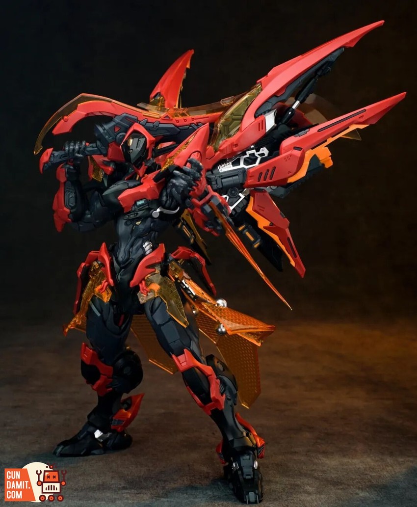 Animester Honor of Kings Kai Crimson Sky Armor Plastic Kit - View 73 Animester Honor of Kings Kai Crimson Sky Armor Plastic Kit - View 73