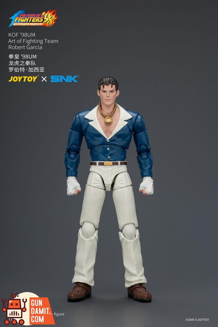 JoyToy JT04599 1/18 SNK KOF'98UM Art of Fighting Team Robert Garcia - View 1 JoyToy JT04599 1/18 SNK KOF'98UM Art of Fighting Team Robert Garcia - View 1