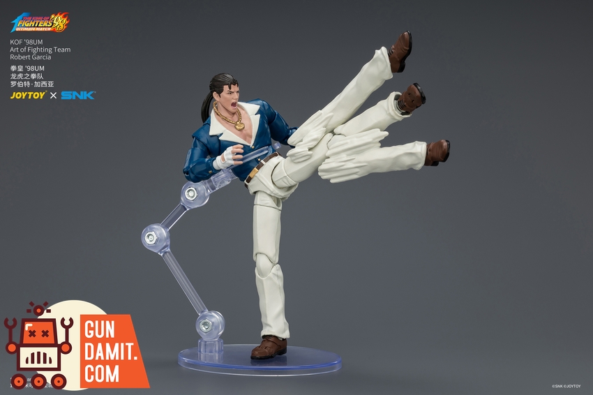 JoyToy JT04599 1/18 SNK KOF'98UM Art of Fighting Team Robert Garcia - View 9 JoyToy JT04599 1/18 SNK KOF'98UM Art of Fighting Team Robert Garcia - View 9