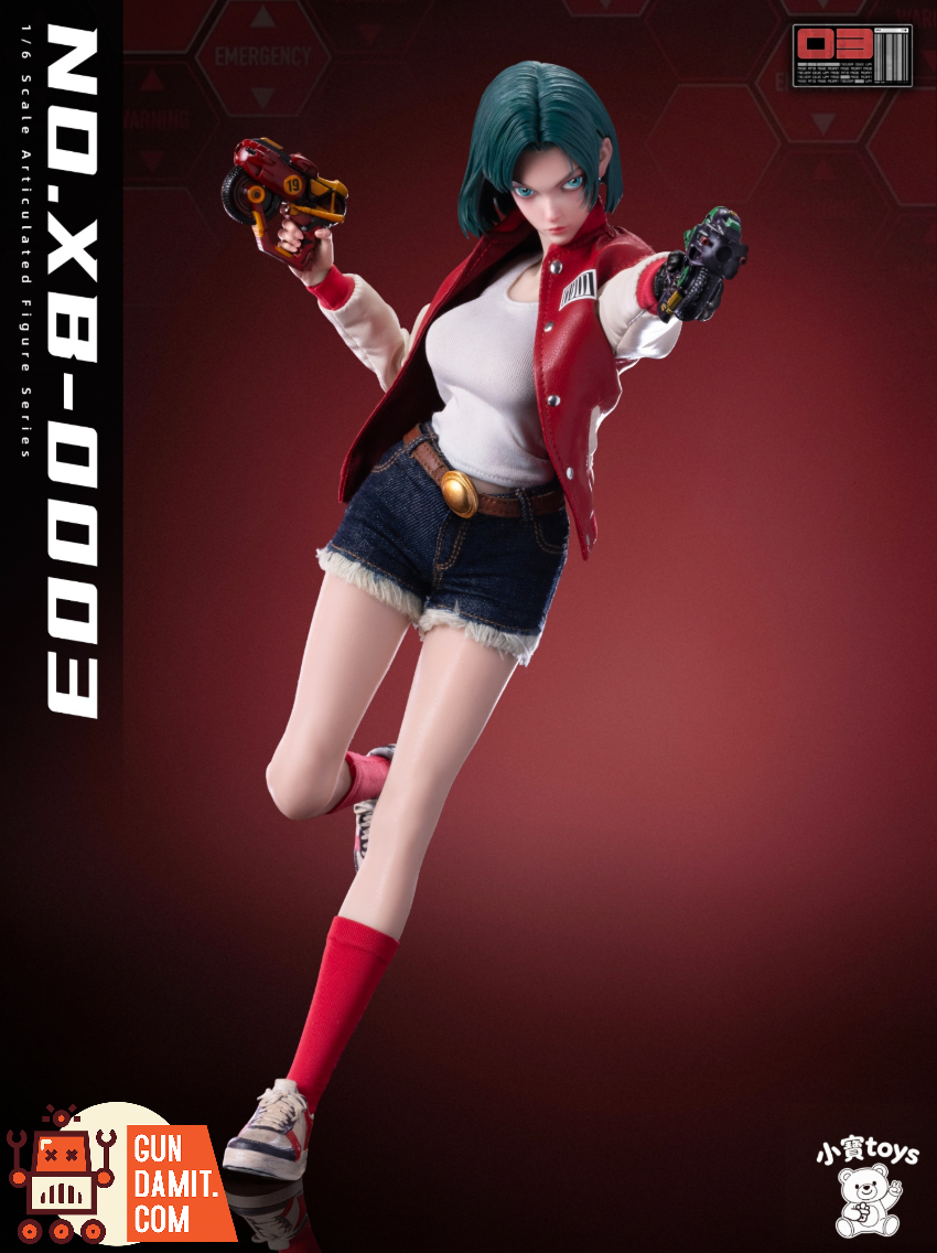 XiaoBao Toys 1/6 XB-0003 Wealth Girl Blue Hair Enchantress - View 6 XiaoBao Toys 1/6 XB-0003 Wealth Girl Blue Hair Enchantress - View 6