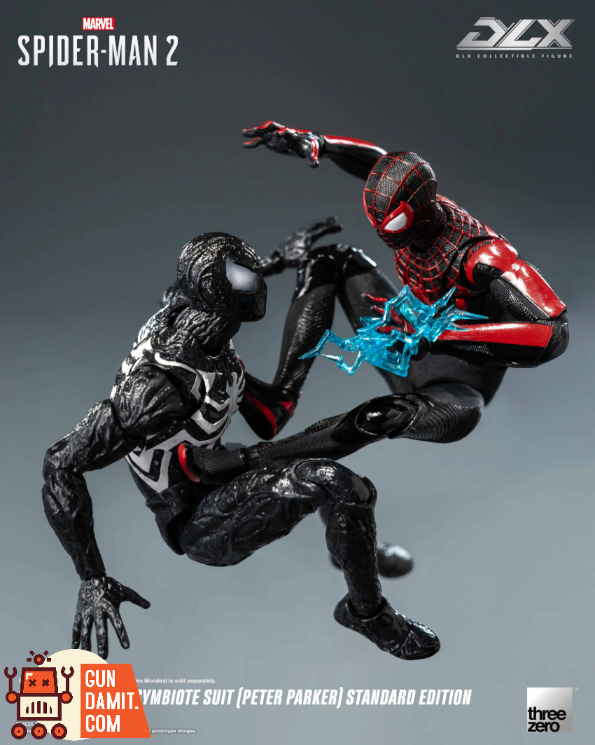 Threezero 3Z0966 Marvel’s Spider-Man 2 DLX Spider-Man Symbiote Suit (Peter Parker) Standard Ver. - View 16 Threezero 3Z0966 Marvel’s Spider-Man 2 DLX Spider-Man Symbiote Suit (Peter Parker) Standard Ver. - View 16