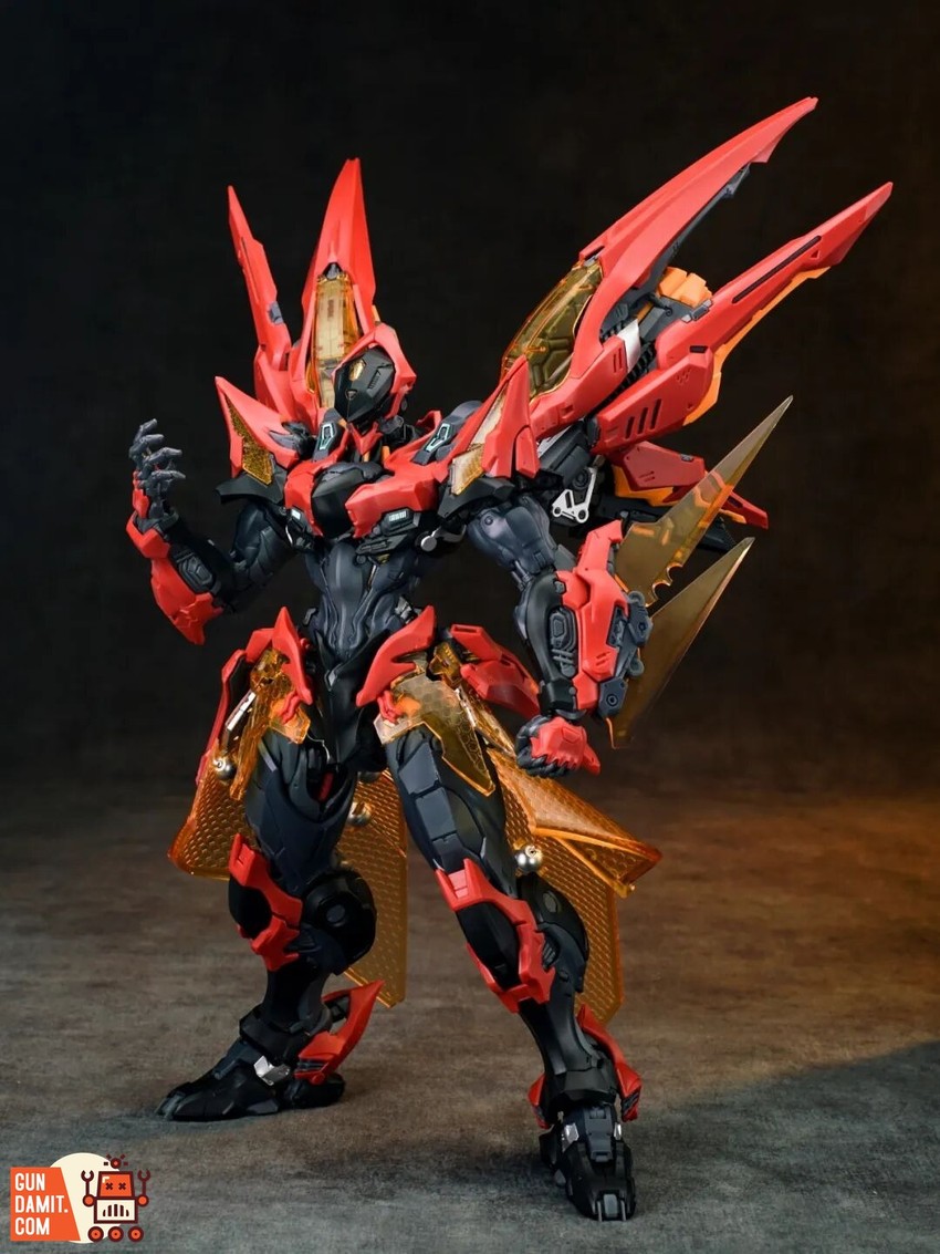 Animester Honor of Kings Kai Crimson Sky Armor Plastic Kit - View 42 Animester Honor of Kings Kai Crimson Sky Armor Plastic Kit - View 42