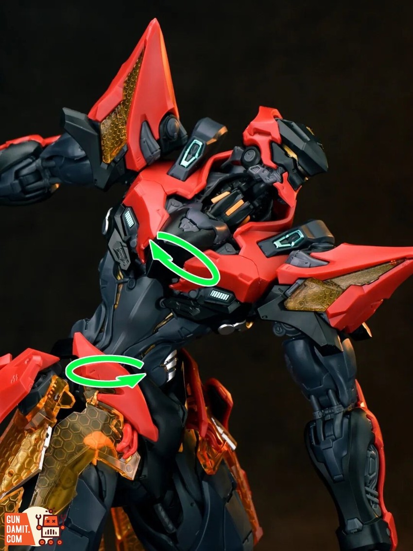 Animester Honor of Kings Kai Crimson Sky Armor Plastic Kit - View 75 Animester Honor of Kings Kai Crimson Sky Armor Plastic Kit - View 75