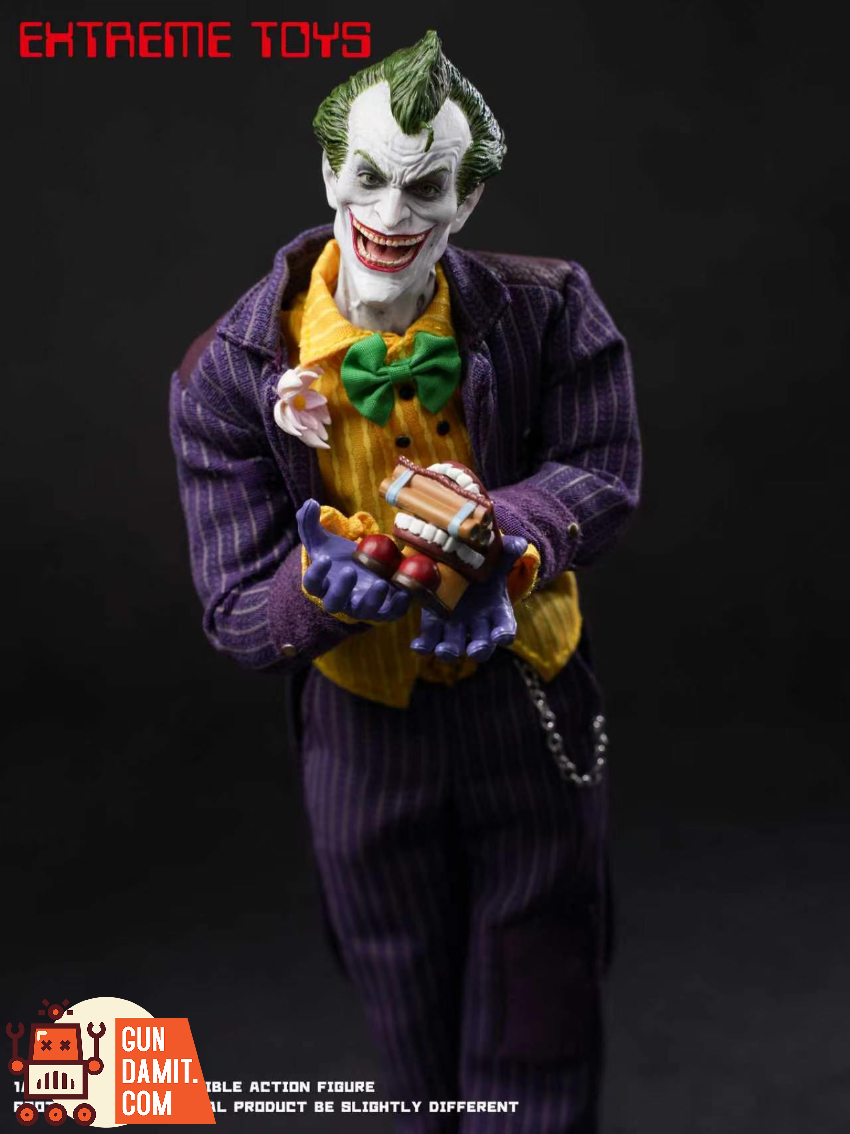 Extreme Toys 1/12 EX003V2 Arkham Knight Joker - View 2 Extreme Toys 1/12 EX003V2 Arkham Knight Joker - View 2