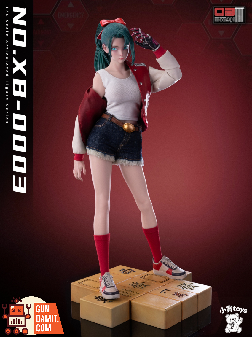 XiaoBao Toys 1/6 XB-0003 Wealth Girl Blue Hair Enchantress - View 7 XiaoBao Toys 1/6 XB-0003 Wealth Girl Blue Hair Enchantress - View 7