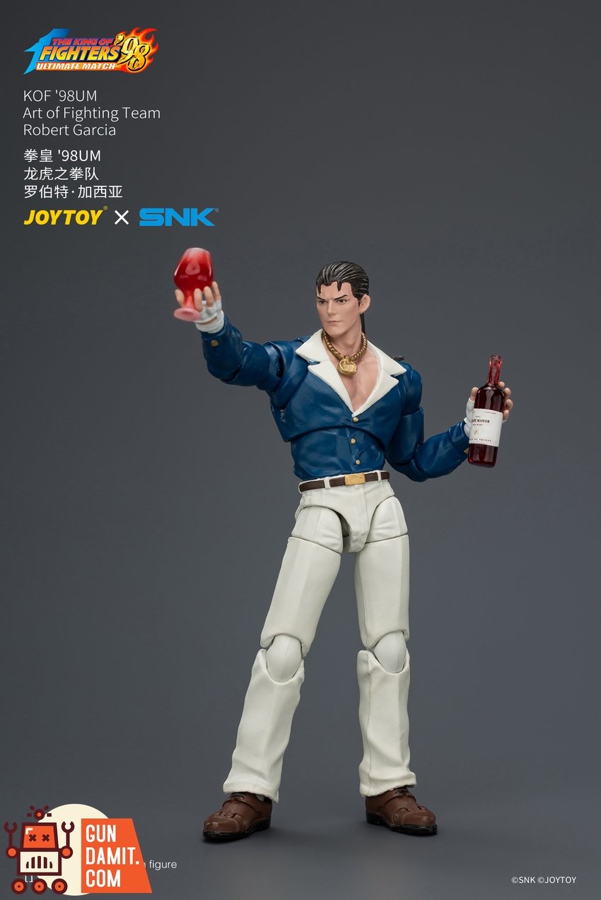 JoyToy JT04599 1/18 SNK KOF'98UM Art of Fighting Team Robert Garcia - View 8 JoyToy JT04599 1/18 SNK KOF'98UM Art of Fighting Team Robert Garcia - View 8
