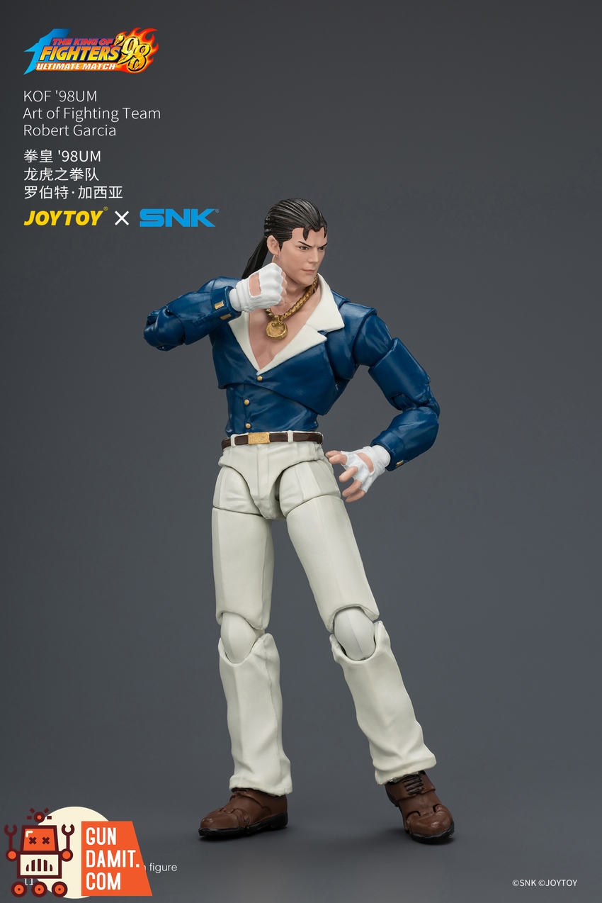 JoyToy JT04599 1/18 SNK KOF'98UM Art of Fighting Team Robert Garcia - View 5 JoyToy JT04599 1/18 SNK KOF'98UM Art of Fighting Team Robert Garcia - View 5