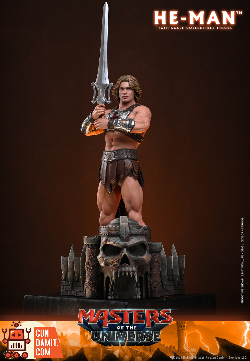 HotToys 1/6 MMS888 Masters of the Universe 2026 He-Man - View 4 HotToys 1/6 MMS888 Masters of the Universe 2026 He-Man - View 4