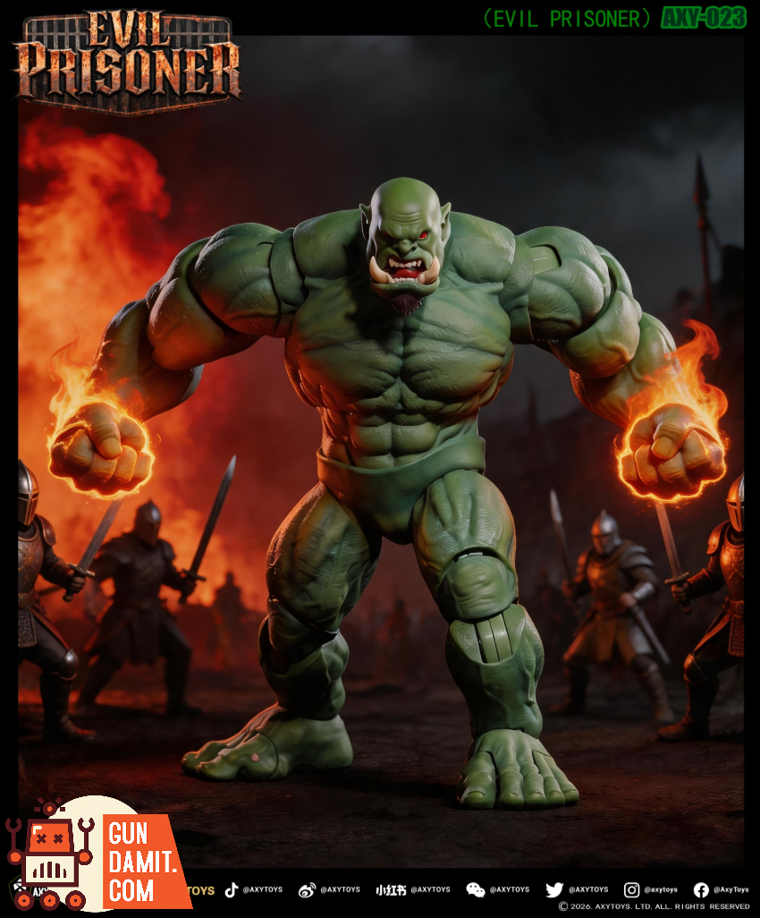 AXYTOYS AXY-023 Evil Prisoner Green Ver. - View 4 AXYTOYS AXY-023 Evil Prisoner Green Ver. - View 4