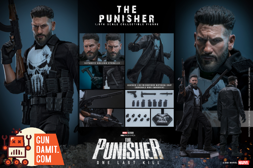 Hot Toys 1/6 TMS190 One Last Kill The Punisher - View 20 Hot Toys 1/6 TMS190 One Last Kill The Punisher - View 20