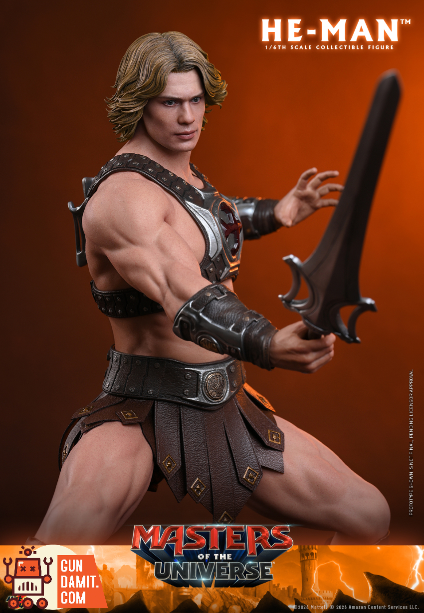 HotToys 1/6 MMS888 Masters of the Universe 2026 He-Man - View 12 HotToys 1/6 MMS888 Masters of the Universe 2026 He-Man - View 12