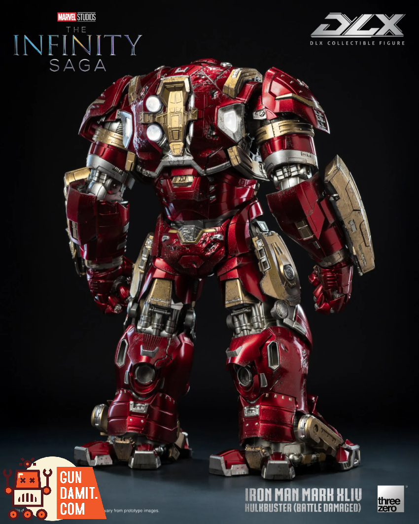 Threezero 3Z0919 Marvel Studios: The Infinity Saga DLX Iron Man Mark 44 Hulkbuster (Battle Damaged) - View 7 Threezero 3Z0919 Marvel Studios: The Infinity Saga DLX Iron Man Mark 44 Hulkbuster (Battle Damaged) - View 7