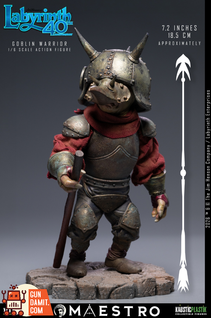 Infinite 1/6 Labyrinth 40th Anniversary Goblin Warrior - View 9 Infinite 1/6 Labyrinth 40th Anniversary Goblin Warrior - View 9