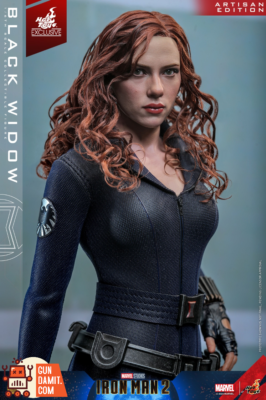 HotToys 1/6 MMS757AEB Iron Man 2 Black Widow Artisan Ver. - View 3 HotToys 1/6 MMS757AEB Iron Man 2 Black Widow Artisan Ver. - View 3