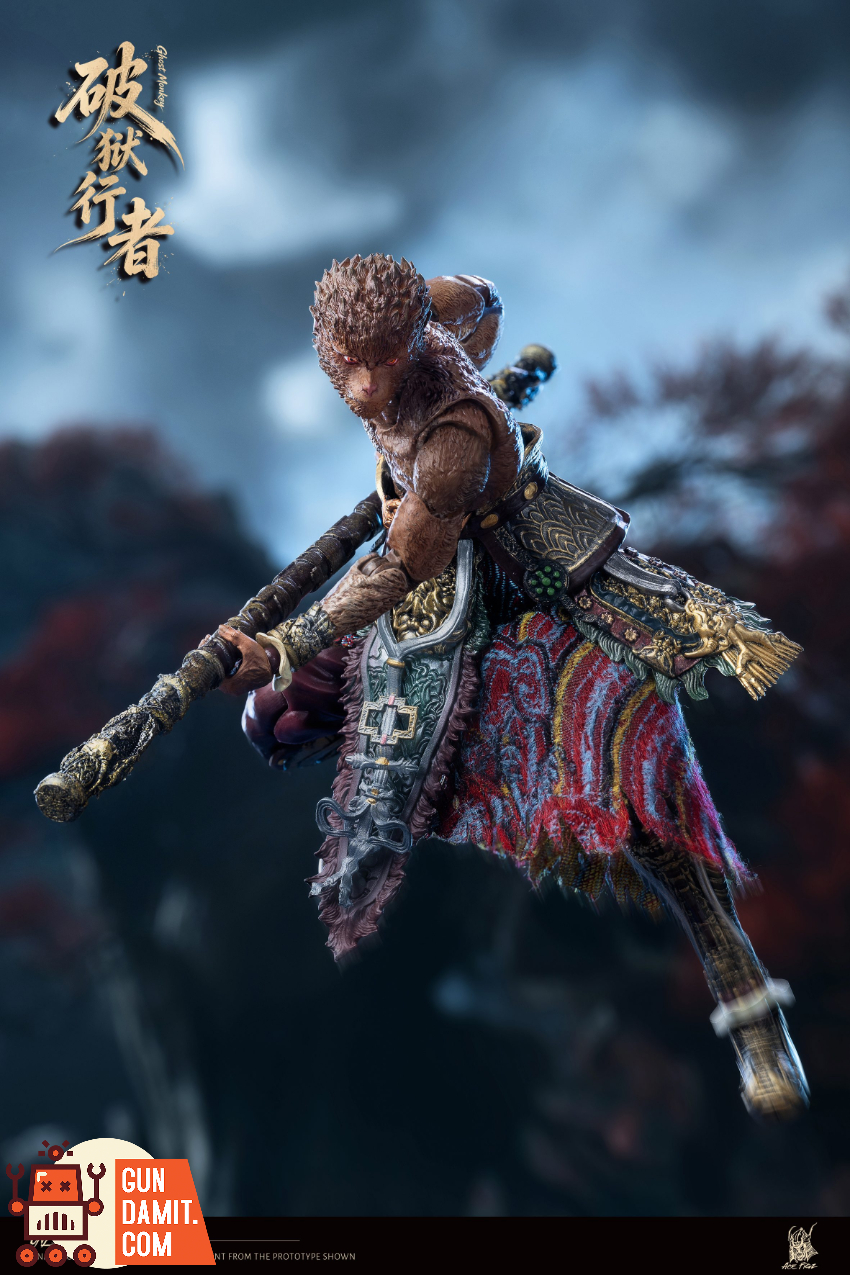AceFigz 1/12 AF10mths-C Sun Wukong The Monkey King Set of 2 - View 7 AceFigz 1/12 AF10mths-C Sun Wukong The Monkey King Set of 2 - View 7