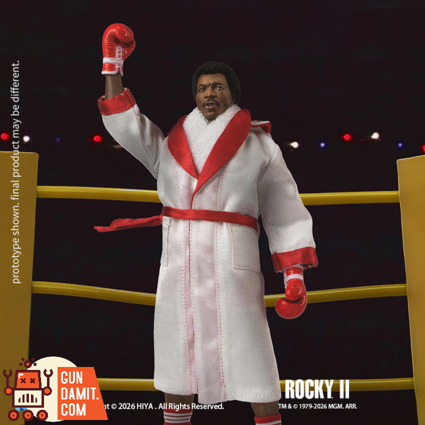 Hiya Toys 1/12 ESR0194 Rocky II Apollo - View 5 Hiya Toys 1/12 ESR0194 Rocky II Apollo - View 5