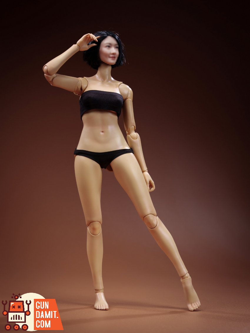 trickyMan12 & WORKING DIVA 1/6 FB-10032 DT02C Teen Girl Body Type Dewy Warm Toned Tan Skin Version - View 9 trickyMan12 & WORKING DIVA 1/6 FB-10032 DT02C Teen Girl Body Type Dewy Warm Toned Tan Skin Version - View 9