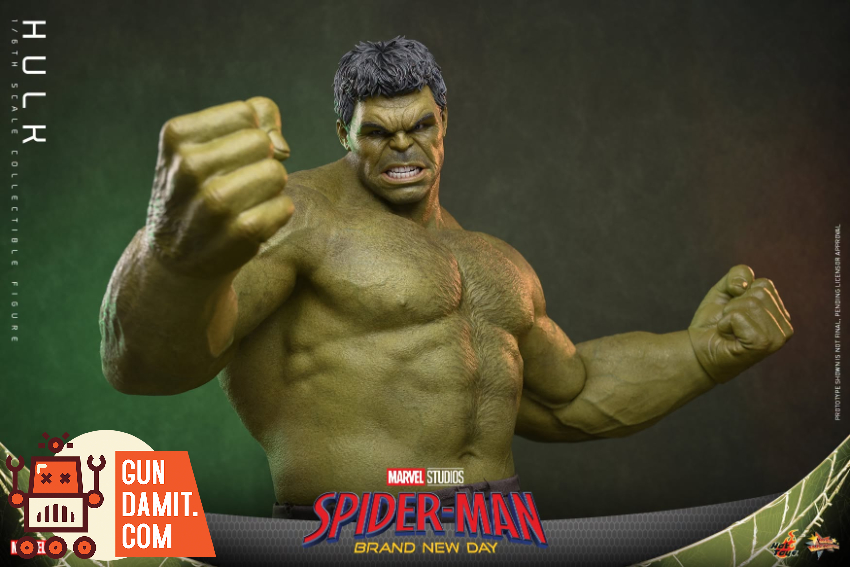 Hot Toys 1/6 MMS905 Spider-Man: Brand New Day Hulk - View 11 Hot Toys 1/6 MMS905 Spider-Man: Brand New Day Hulk - View 11