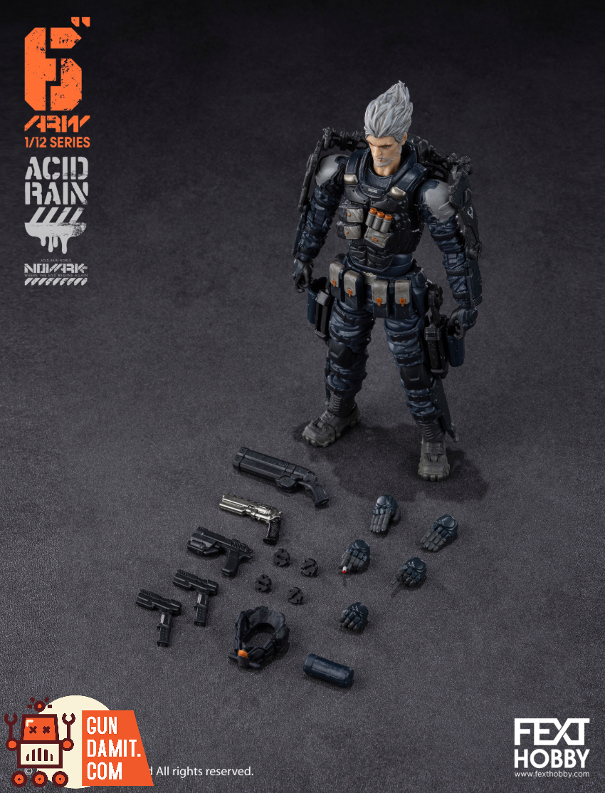 Fext Hobby 1/12 FXH-AR-007 & FXH-AR-008 & FXH-AR-009 Acid Rain Novark Marine Trooper & Bob & Jack Set of 3 - View 30 Fext Hobby 1/12 FXH-AR-007 & FXH-AR-008 & FXH-AR-009 Acid Rain Novark Marine Trooper & Bob & Jack Set of 3 - View 30