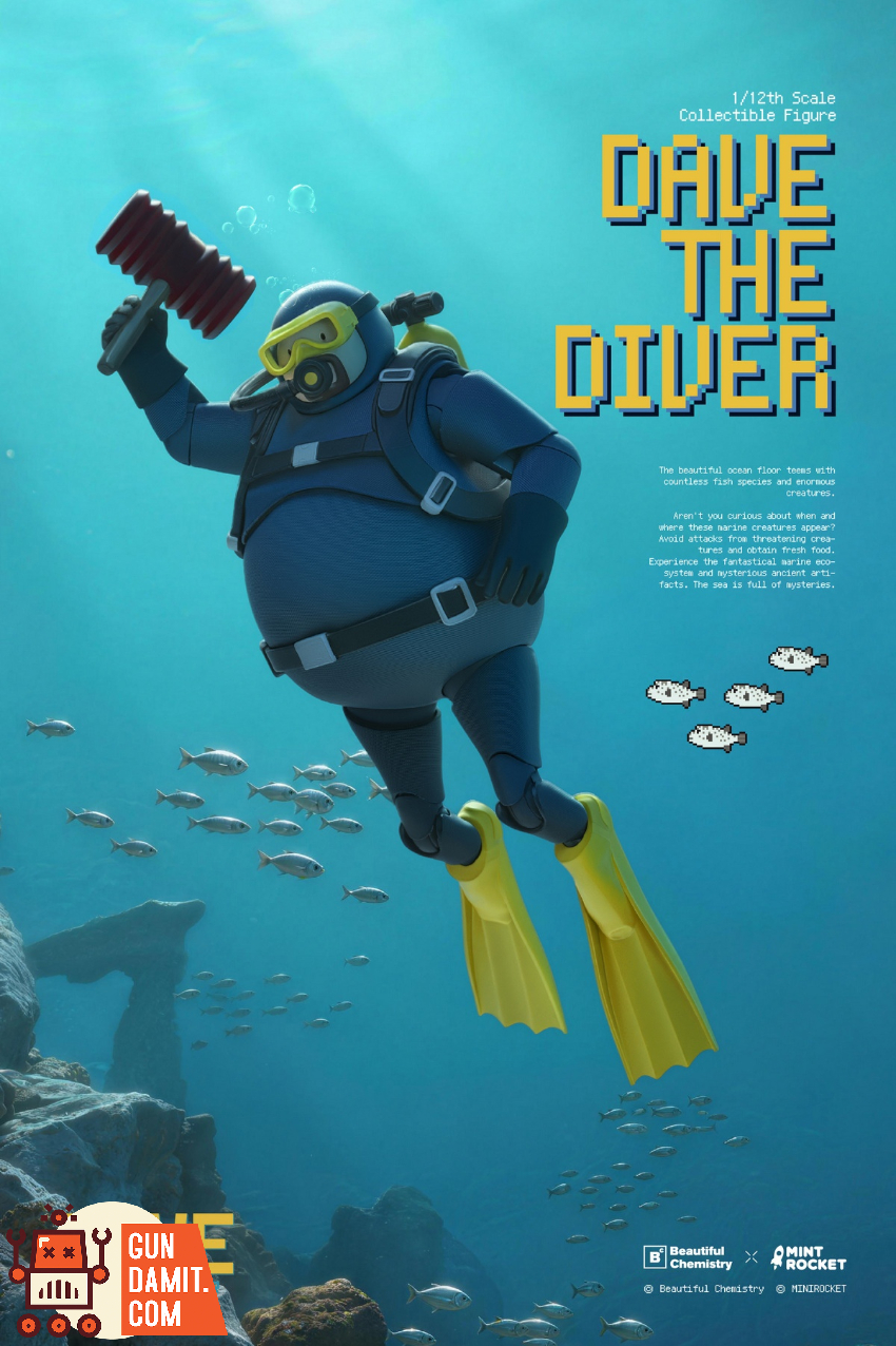 Beautiful Chemistry × DAVE THE DIVER 1/12 BC202526 Dave The Diver - View 1 Beautiful Chemistry × DAVE THE DIVER 1/12 BC202526 Dave The Diver - View 1